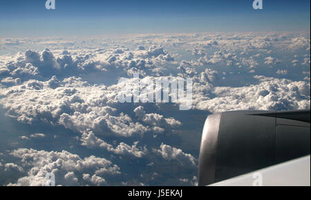 Il motore motore di azionamento viaggio clima clima cambia in viaggio viaggio viaggio volare Foto Stock