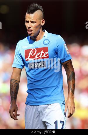 MAREK HAMSIK NAPOLI Londra Regno Unito 03 agosto 2013 Foto Stock