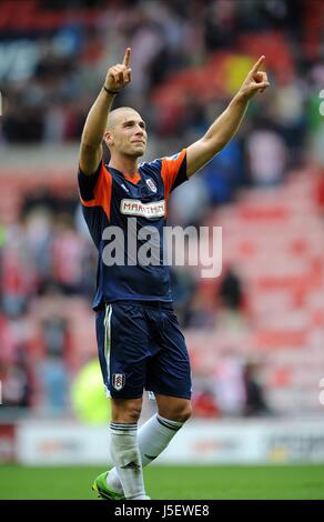 PAJTIM KASAMI Fulham FC STADIO DELLA LUCE SUNDERLAND INGHILTERRA 17 Agosto 2013 Foto Stock