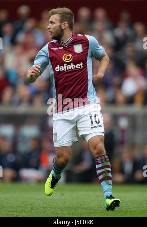 ANDREAS WEIMANN Aston Villa FC Aston Villa FC VILLA PARK Birmingham Inghilterra 28 Settembre 2013 Foto Stock