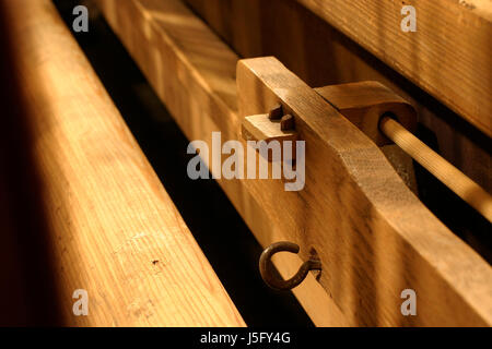 telaio di legno Foto Stock
