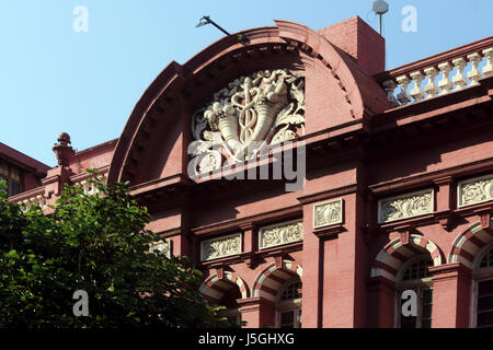 Fort Colombo Sri Lanka Cargills e mugnai Department Store cornucopie Carving Foto Stock