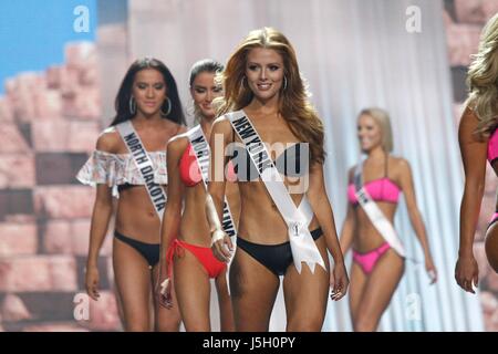 Las Vegas, NV, Stati Uniti d'America. 11 Maggio, 2017. Miss New York STATI UNITI D'AMERICA, Hannah Lopa di presenze per 2017 Miss USA concorrenza preliminare, Mandalay Bay Events Centre di Las Vegas, NV il 11 maggio 2017. Credito: JA/Everett raccolta/Alamy Live News Foto Stock