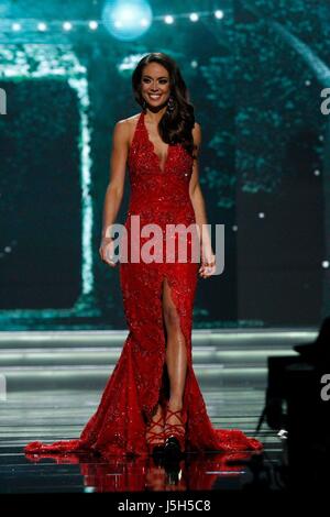 Miss Alaska USA, Alyssa Londra di presenze per 2017 Miss USA la concorrenza, Mandalay Bay Resort and Casino Las Vegas NV, 14 maggio 2017. Foto di: JA/Everett Collection Foto Stock