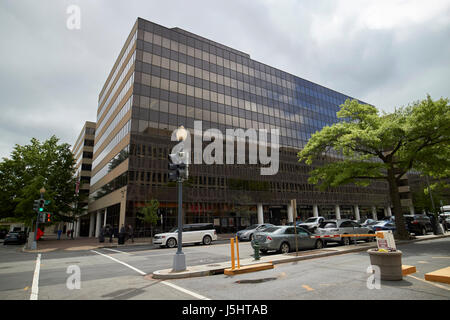 Federal Plaza government office edifici tra cui dipartimento di stato allegato e fema sede a Washington DC USA Foto Stock