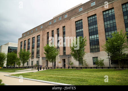 Maria e Svizz edificio del dipartimento americano di salute e i servizi umani a Washington DC, Stati Uniti d'America Foto Stock