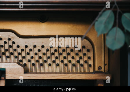 Piano di blocco di sintonizzazione Foto Stock