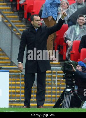 ROBERTO MARTINEZ MILLWALL V Wigan Athletic Wembley Stadium Londra Inghilterra REGNO UNITO 13 Aprile 2013 Foto Stock