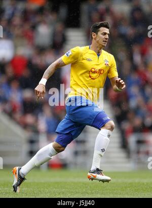 JOSE FONTE SOUTHAMPTON FC STADIO DELLA LUCE SUNDERLAND INGHILTERRA 12 Maggio 2013 Foto Stock