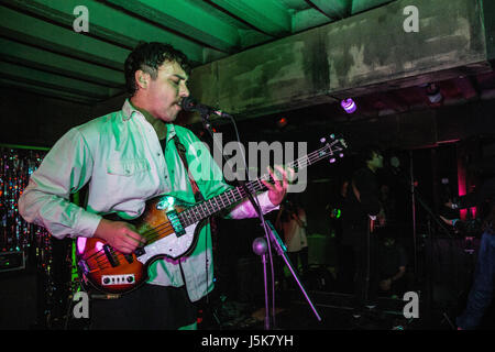 The Perrots - esibirsi dal vivo a Liverpool Foto Stock