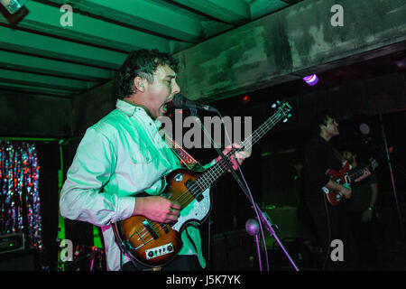 The Perrots - esibirsi dal vivo a Liverpool Foto Stock