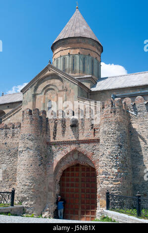 Cattedrale di Svetitskhoveli, Mtskheta, Repubblica di Georgia Foto Stock