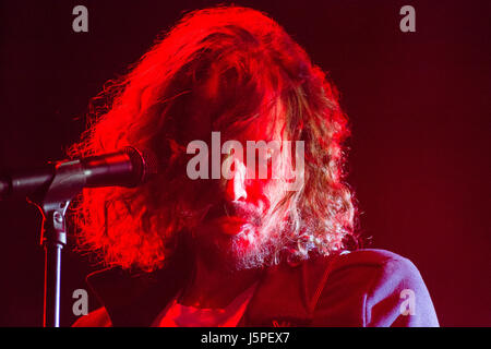 FORT Myers, FL - 30 aprile: Soundgarden compie durante il giorno 2 del Fort Rock Festival a JetBlue Park a Fort Myers, Florida il 30 aprile 2017. Credito: Aaron Gilbert/MediaPunch Foto Stock