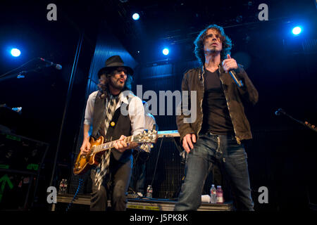 CHRIS CORNELL esecuzione presso la House of Blues di Hollywood, CA USA il 25 ottobre 2008. Foto © Kevin Estrada / Media punzone Foto Stock