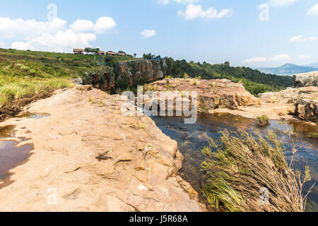 Diretto alla Berlino cade nel Fiume Blyde area in Sud Africa Foto Stock