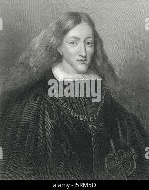 Carlo II (1661-1700), Re di Spagna, Ritratto Foto Stock