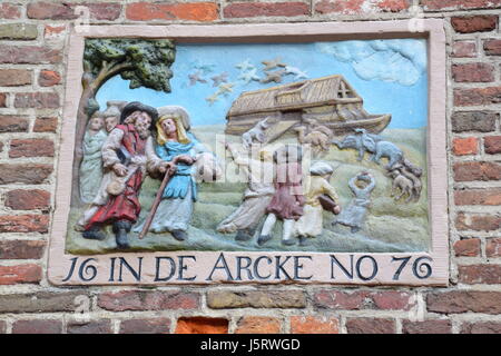 Segno della strega, Marken Paesi Bassi Foto Stock