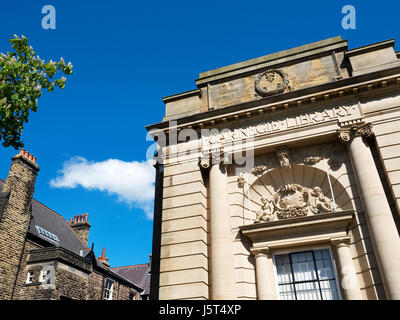 Harrogate Carnegie Library edificio circa 1904 Harrogate North Yorkshire, Inghilterra Foto Stock