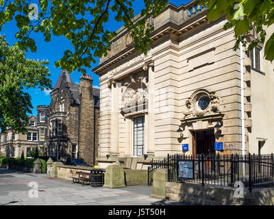 Harrogate Carnegie Library edificio circa 1904 Harrogate North Yorkshire, Inghilterra Foto Stock