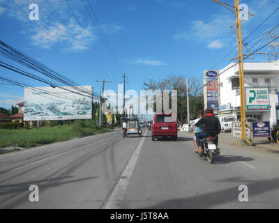 02298 Baliuag, Bulacan-Candaba, Pampanga Road 06 Foto Stock