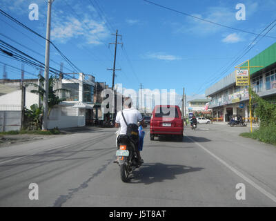 02298 Baliuag, Bulacan-Candaba, Pampanga Road 14 Foto Stock