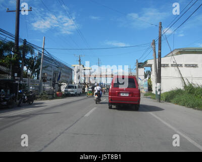02298 Baliuag, Bulacan-Candaba, Pampanga strada 18 Foto Stock