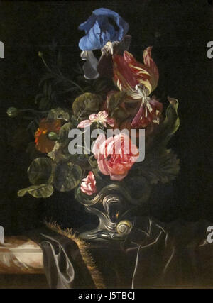 'Flower still-life" da Willem van Aelst, Cincinnati Art Museum Foto Stock