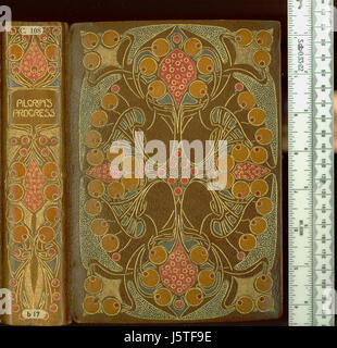-Singole opere. Pilgrim's Progress, Pt. 1, 2. Inglese - Il Pellegrinaggio ... Con note originali dal Rev. Thomas Scott ... La tredicesima edizione, compresa la poesia omitt finora - coperchio superiore e della colonna vertebrale (C 0151 Foto Stock