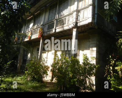 01155 Poblacion vecchie case San Vicente San Miguel Bulacan Bulacan 16 Foto Stock