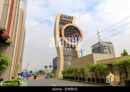 Feb 18, 2017 La Città dei Sogni(hotel, casinò e complesso per lo shopping) a Manila nelle Filippine Foto Stock