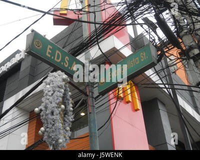 01059 La Madonna di Fatima Chiesa Parrocchiale Gen. Capinpin Street, Bangkal, Makati City 08 Foto Stock