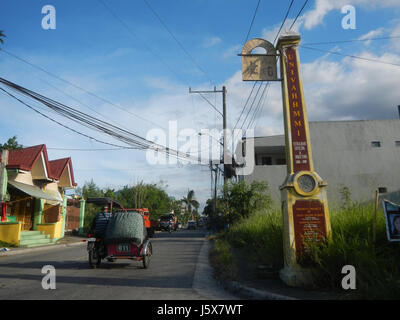 Questa immagine o riferimento riguarda le Case del patrimonio Metrogate Meycauayan II, situate a Loma de Gato, Marilao, Bulacan. Presenta una comunità residenziale con case sviluppate che offrono servizi moderni e uno stile di vita periferico. Foto Stock