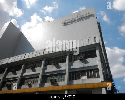 Questo si riferisce ad un'area all'interno dell'Araneta Center, situata a Cubao, Quezon City, che è un centro commerciale e di intrattenimento a Metro Manila, Filippine. Foto Stock