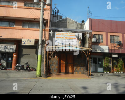 0544 Kambal na Krus Cappella strade Raxabago Barangays Tondo, Manila 28 Foto Stock