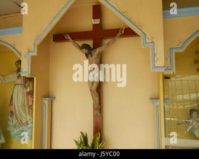 Questa voce si riferisce alle strade e ai barangay nella zona di Santa Mesa a Manila, Filippine. Magsaysay Boulevard è una strada principale della zona, che facilita il trasporto locale e collega vari quartieri di Manila. Foto Stock