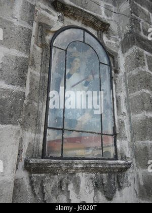 02548 Torri campane di San Luigi Gonzaga Chiesa San Luis, Pampanga 18 Foto Stock