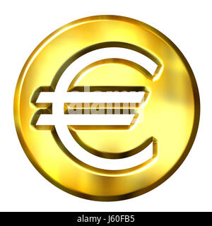 Vuoto di valuta europea Euro caucasica rapporti aziendali business deal Foto Stock