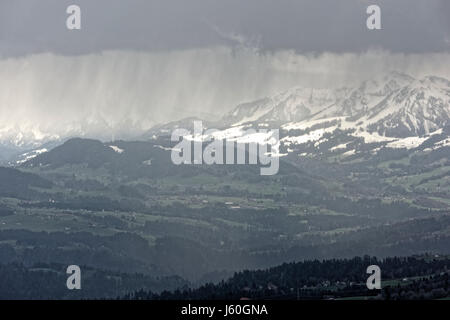 Pfänderbahn, Pfänder , bei Bregenz am Bodensee Foto Stock