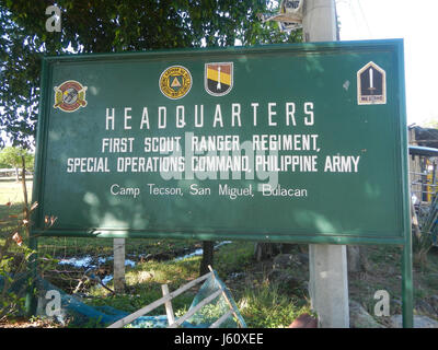 01991 Camp Tecson Sibul molle, San Miguel, Bulacan 30 Foto Stock