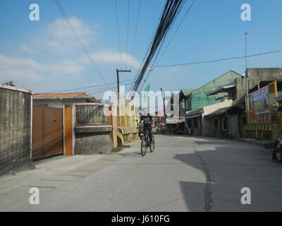 04617 Bulakan Bulacan strade villaggi i punti di riferimento 14 Foto Stock
