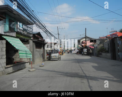 04617 Bulakan Bulacan strade villaggi i punti di riferimento 18 Foto Stock