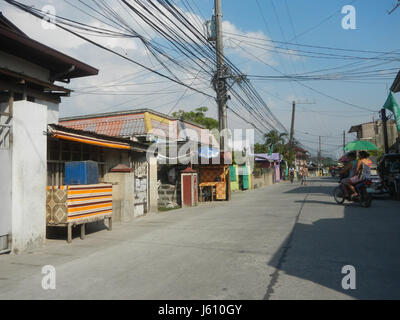 04617 Bulakan Bulacan strade villaggi i punti di riferimento 26 Foto Stock