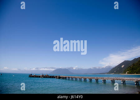 Jackson Bay Nuova Zelanda Isola del Sud Costa Ovest Foto Stock