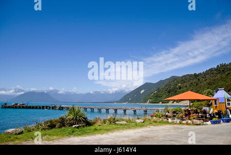 Jackson Bay Nuova Zelanda Isola del Sud Costa Ovest Foto Stock