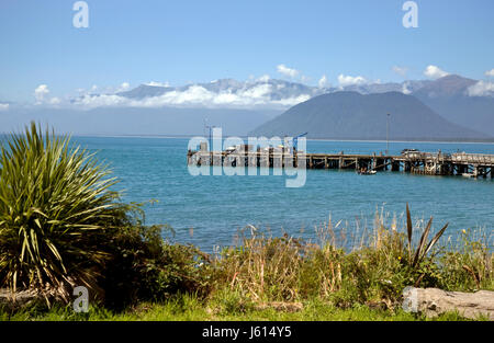 Jackson Bay Nuova Zelanda Isola del Sud Costa Ovest Foto Stock