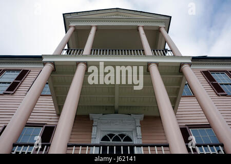 Beaufort South Carolina,Lowcountry,Southern,National Historic Landmark District,Bay Street,John Mark Verdier House,1790,preservation,Mansion,Museum,pi Foto Stock