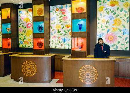 Charleston South Carolina,Marriott Charleston,hotel hotel alloggio motel motel,Black Blacks African African African Minority,uomo uomini maschio adulto A. Foto Stock