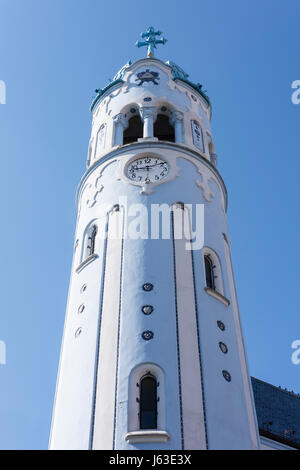 Santa Elisabetta chiesa chiamato anche chiesa blu a Bratislava Foto Stock