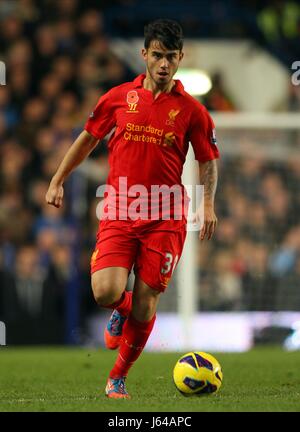 SUSO Liverpool FC Londra Inghilterra REGNO UNITO 11 Novembre 2012 Foto Stock