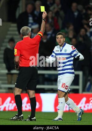 ADEL TAARABT prenotato dopo 1ST Queens Park Rangers v FULHAM Londra Inghilterra Regno Unito 15 Dicembre 2012 Foto Stock